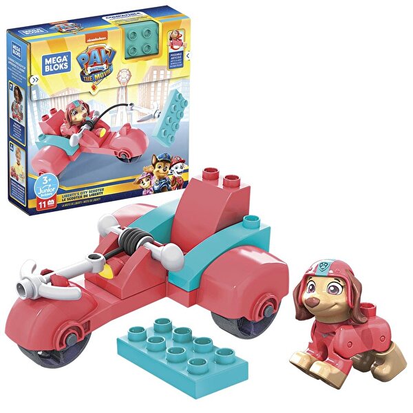 Mega Bloks PAW Patrol Filmi Liberty'nin Kancalı Scooter'ı