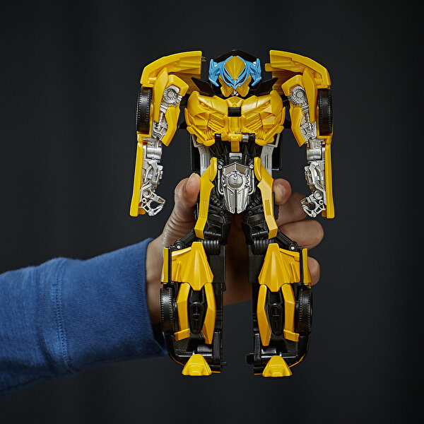 Transformers 5 Turbo Changers Hızlı Dönüşen Figür - Bumblebee