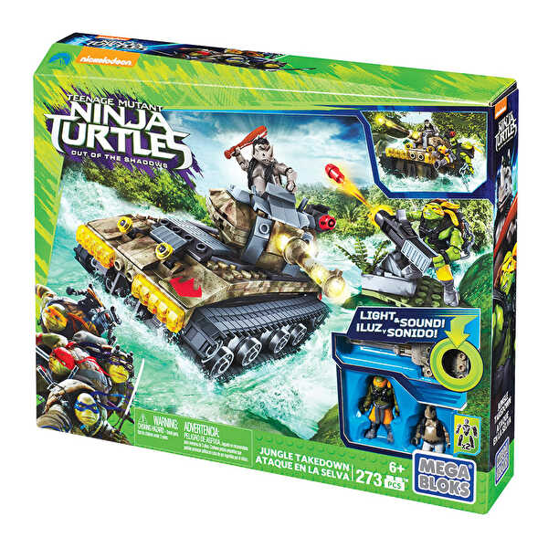 Mega Bloks TMNT Jungle Battle Scene 273 Parça