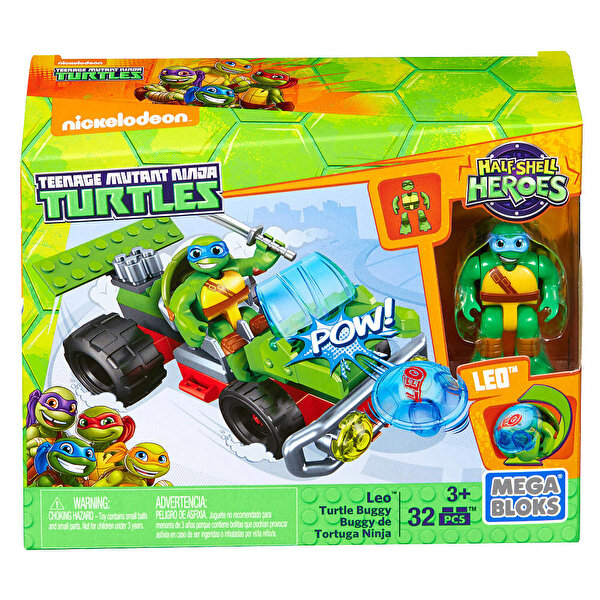 Mega Bloks TMNT Minik Araç Ve Figürler 32 Parça