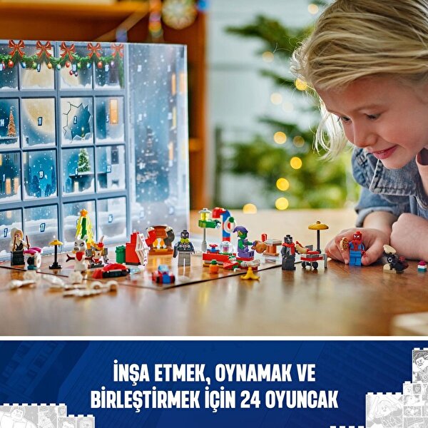 LEGO Marvel Örümcek Adam 2024 Yılbaşı Takvimi 76293