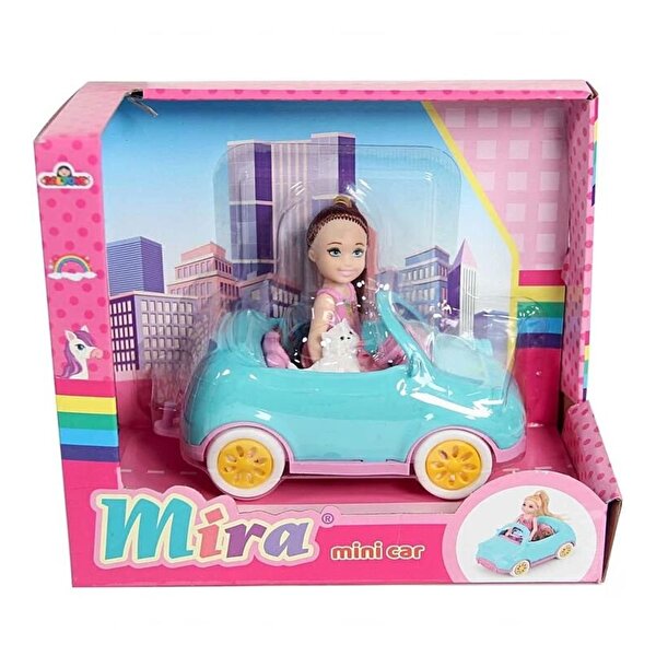Mi̇ra Bebekli̇ Mini Car Mavi