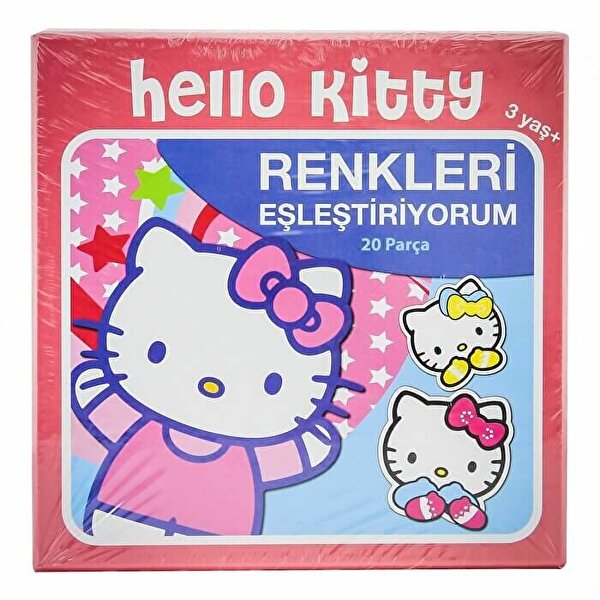 Hello Kitty Renkleri Eşleştiriyorum 20 Parça