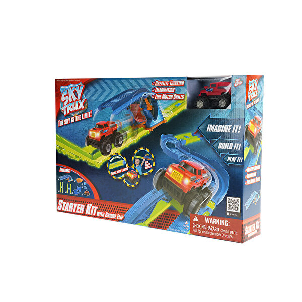 Sky Trux Köprülü Başlangıç Seti Kırmızı