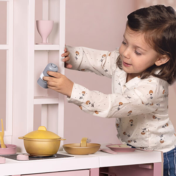 Smoby Loft Fleur Pembe Mutfak Seti