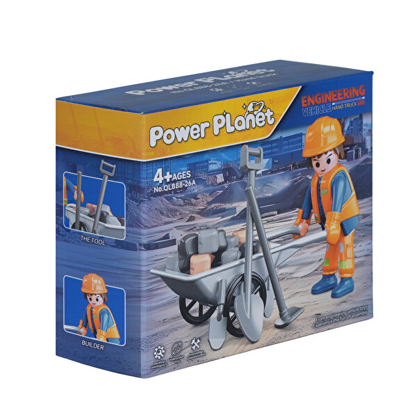 Power Planet İnşaat Ustası Oyun Seti A