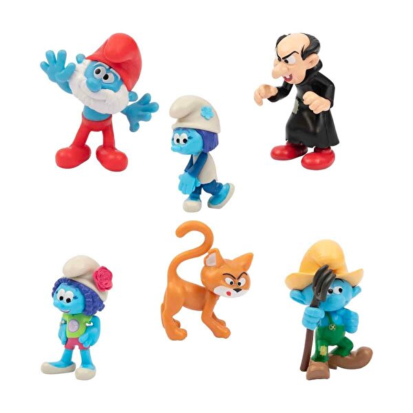 Şirinler 6’lı Figür Seti S2