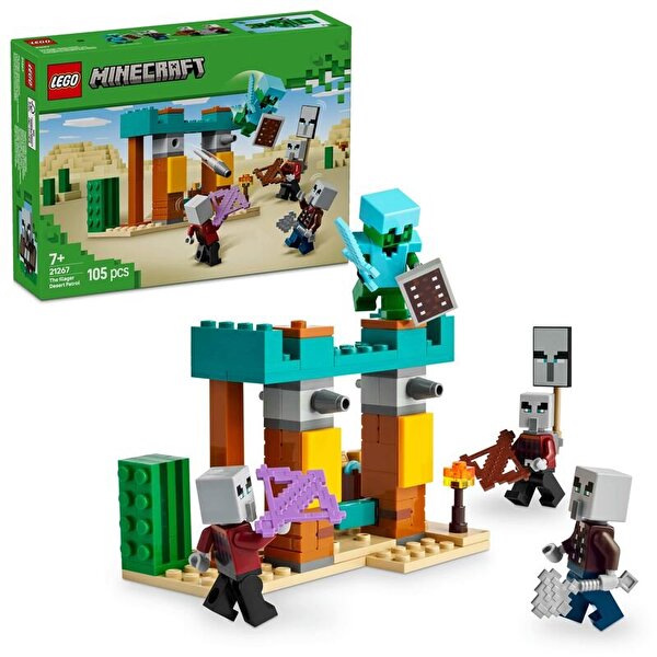 LEGO Minecraft Serseri Köylü Çöl Devriyesi 21267