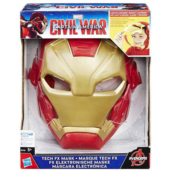 Captain America Civil War Iron Man Elektronik FX Maske