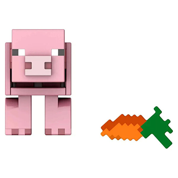 Minecraft Aksesuarlı Figürler Pig Cochon HLB18