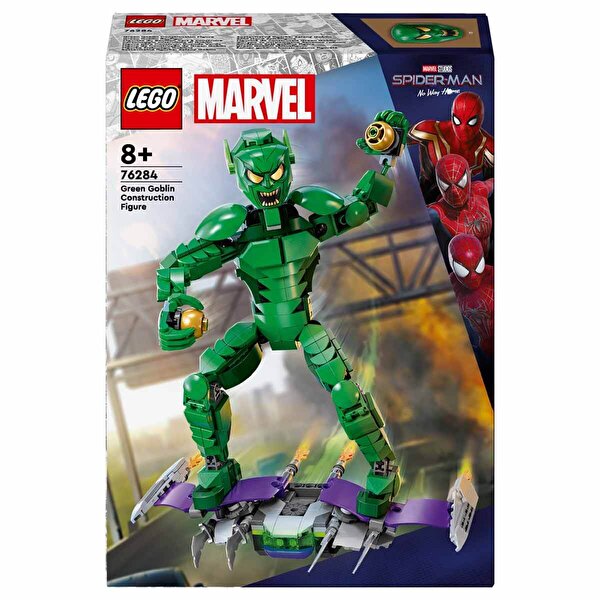 LEGO Marvel Green Goblin Yapım Figürü 76284