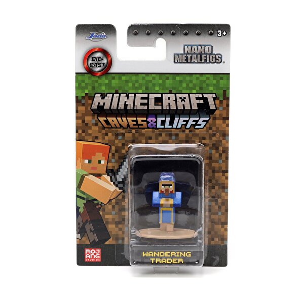 Minecraft Nano Tekli Metal Figür Wanderıng Trader