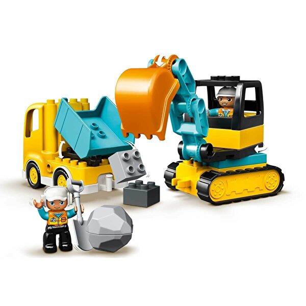 LEGO Duplo Kamyon ve Paletli Kazıcı 10931