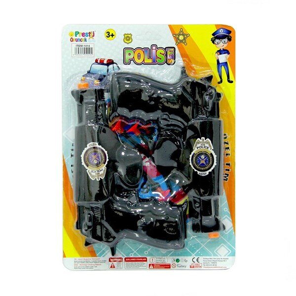 Kartelalı 2'li Silahlı Polis Seti