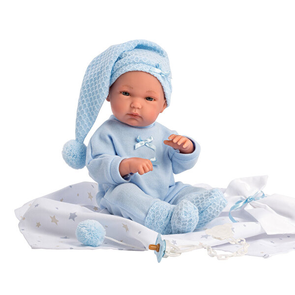 Llorens Bimbo Muselina Celeste 35 cm