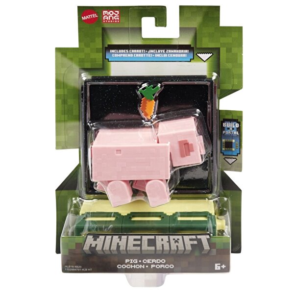 Minecraft Aksesuarlı Figürler Pig Cochon HLB18