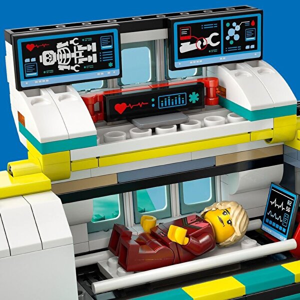 LEGO City Acil Hava Ambulans Uçağı 60465