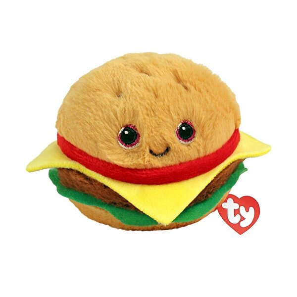 TY Beanie Bouncers Hamburger Buns 7 Cm