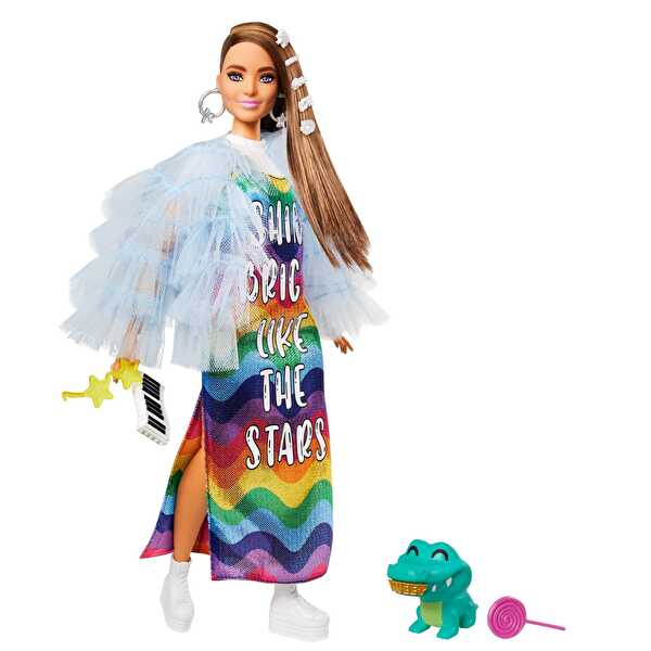 Barbie Extra Tül Ceketli Bebek GYJ78
