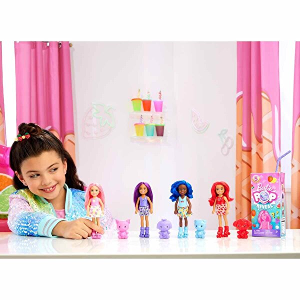 Barbie Chelsea POP Reveal Meyve Serisi Sürpriz Paket HRK58