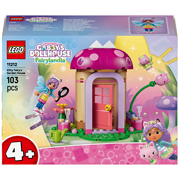 LEGO Gabby’s Dollhouse Peri Kedi’nin Bahçe Evi 11212