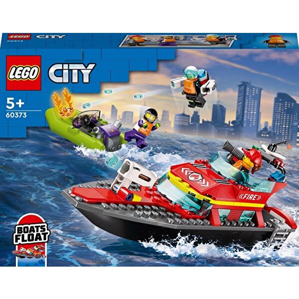 LEGO City İtfaiye Kurtarma Teknesi 60373