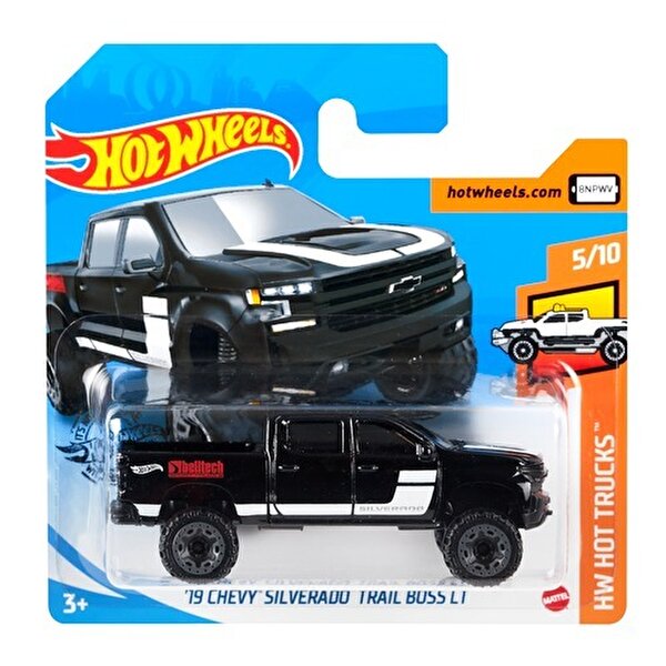 Hot Wheels Tekli Araba '19 Chevy Silverado Trail Boss LT GHF49