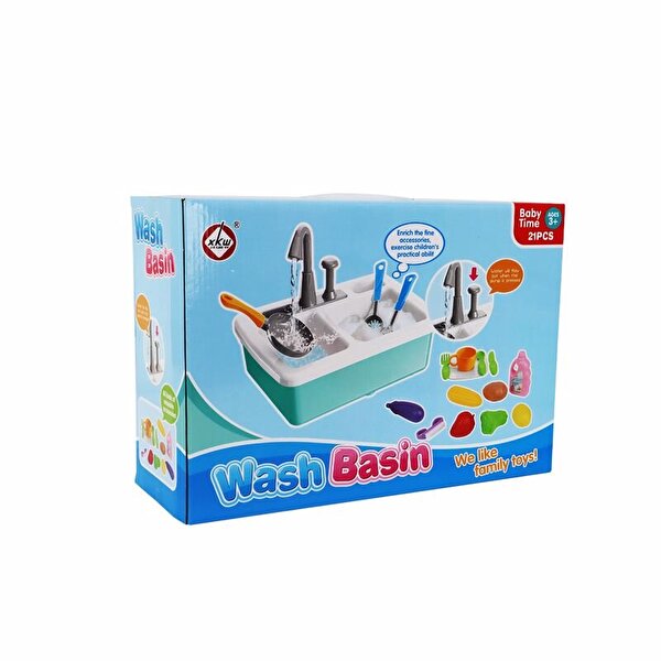 Mutfak Lavabo Oyun Seti 21 Parça