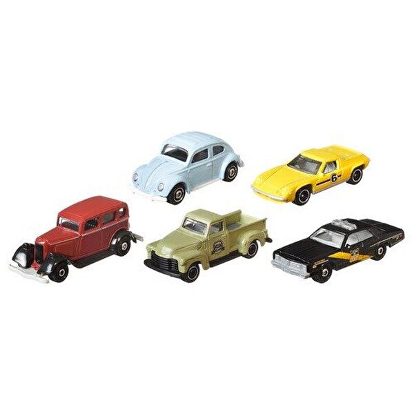 Matchbox Beşli Araba Seti Coffee Cruisers II GVY38