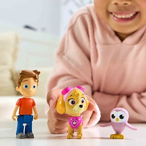 Paw Patrol 3’lü Figür Seti Skye ve Alex Porter