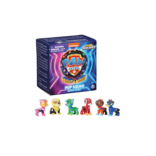 Paw Patrol The Mighty Movie Pup Squad Sürpriz Figür