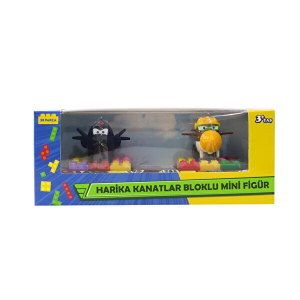 Harika Kanatlar Bloklu Mini Figür Todd ve Ajan Chase
