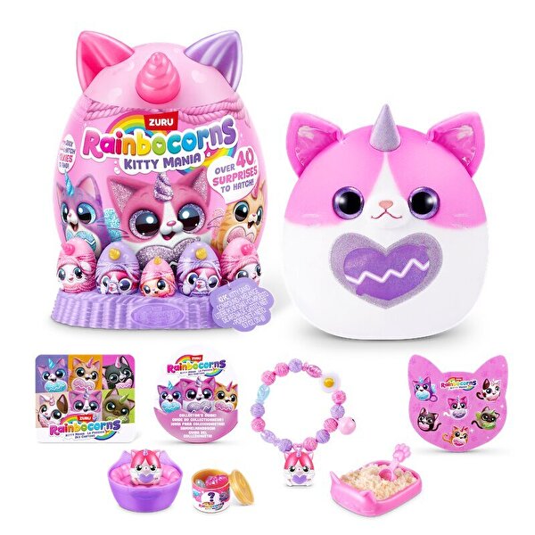 Rainbocorns Eggzania Kedicik Sürpri̇zi̇