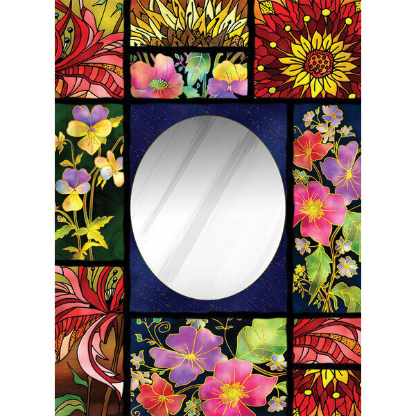 Art Puzzle 850 Parça Patchwork Ayna