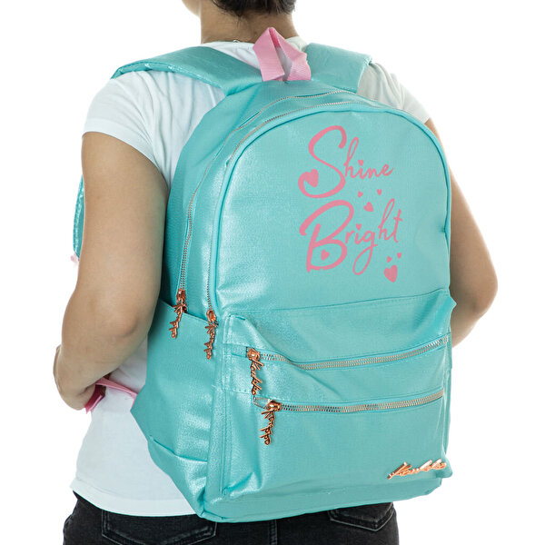 Kaukko Sparkle Turkuaz Sırt Çantası