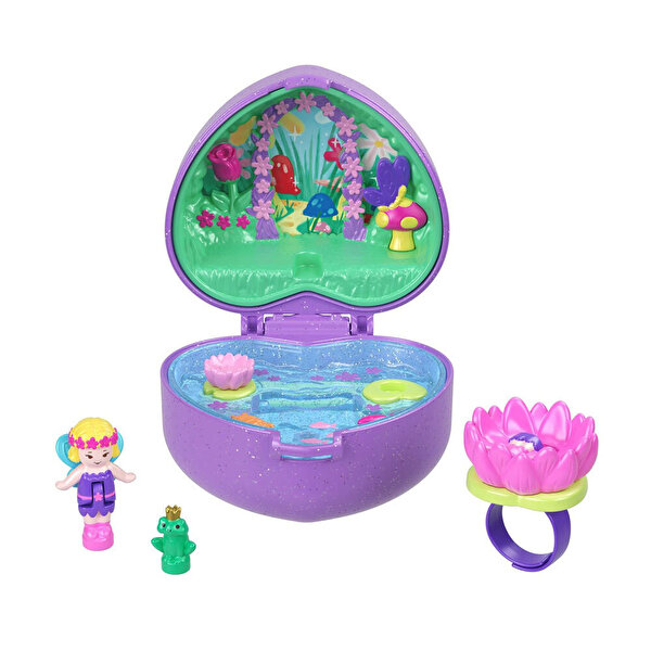 Polly Pocket Yüzük Kutusu Oyun Seti JCB26