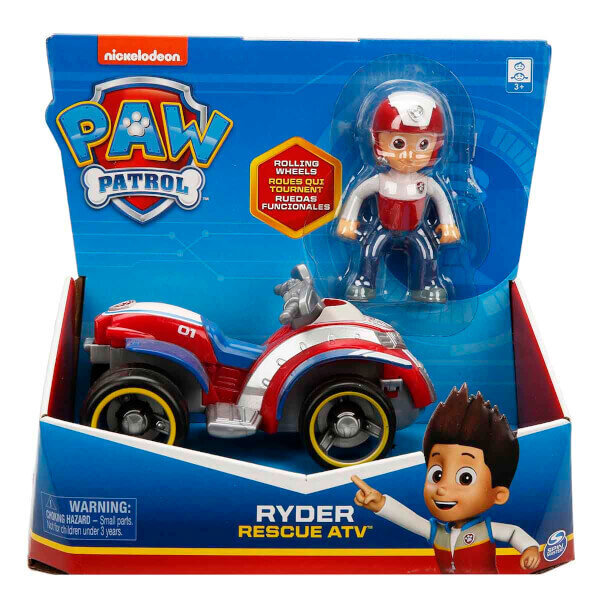 Paw Patrol Görev Aracı ve Kahramanlar S2 Ryder Rescue ATV