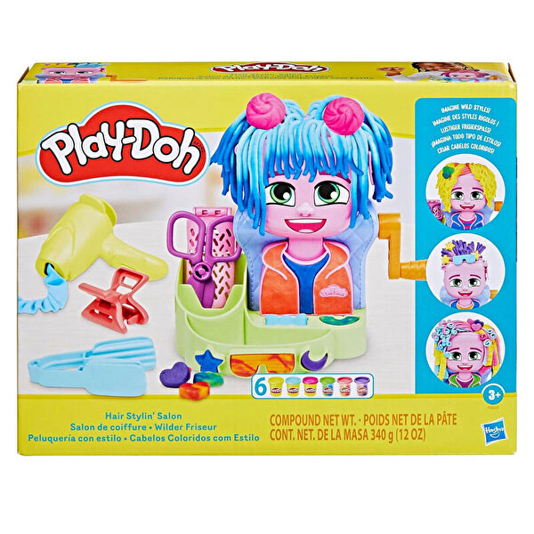 Play Doh Renkli Kuaför Salonu Oyun Seti F8807