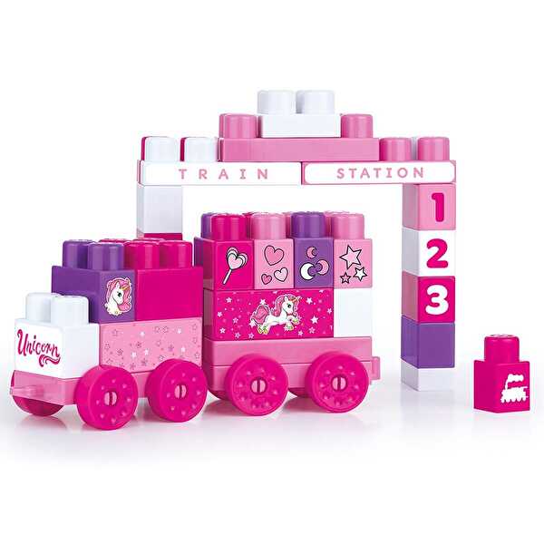 Unicorn Çantalı Mega Blok 45'li