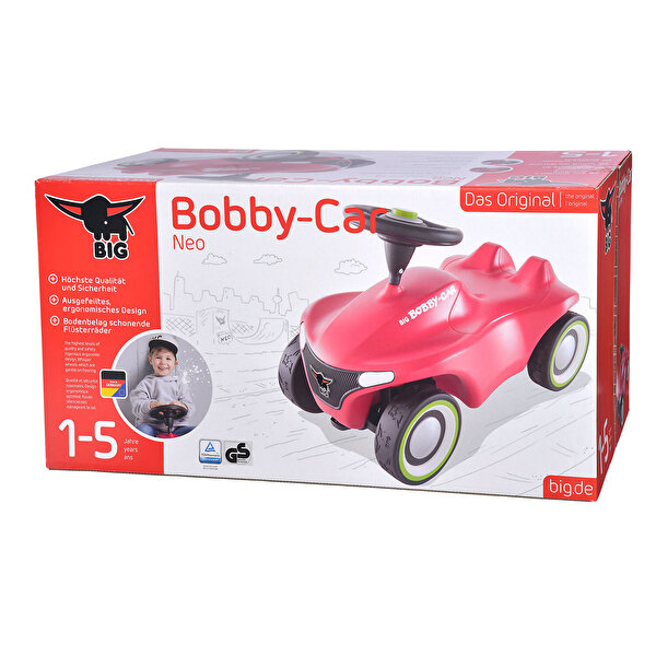 BIG Bobby Car Neon Pembe Bingit Araba