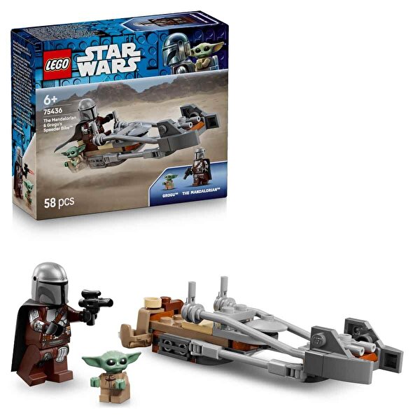 LEGO Star Wars Mandalorian ve Grogu’nun Hız Motoru 75436