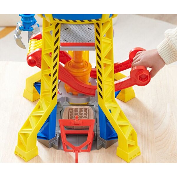 Paw Patrol Rubble & Crew Rubble Buldozer ve Bark Yard Vinç Kulesi Oyun Seti