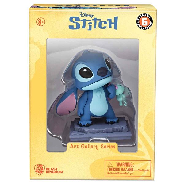 Disney Stitch Art Gallery Serisi Tekli Figür Paketi Thinker Stitch