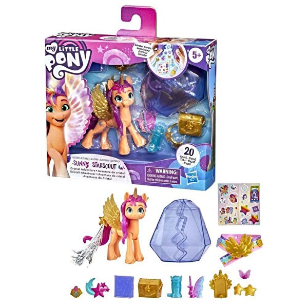 My Little Pony: Yeni Bir Nesil Kristal Macera Alicorn Sunny Starscout F3803