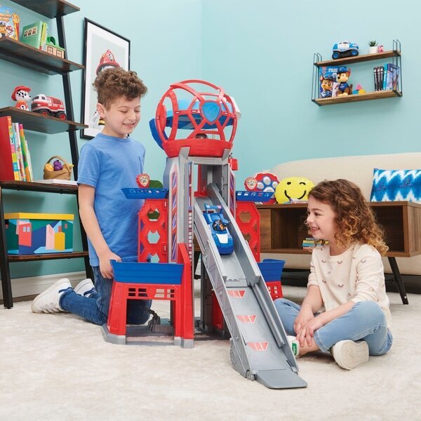 Paw Patrol Filmi Devasa 92cm Dönüşebilen Sesli ve Işıklı Kule ve 6 Aksiyon Figürü