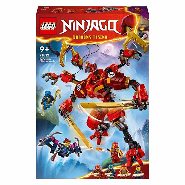 LEGO NINJAGO Kai’nin Ninja Tırmanma Robotu 71812