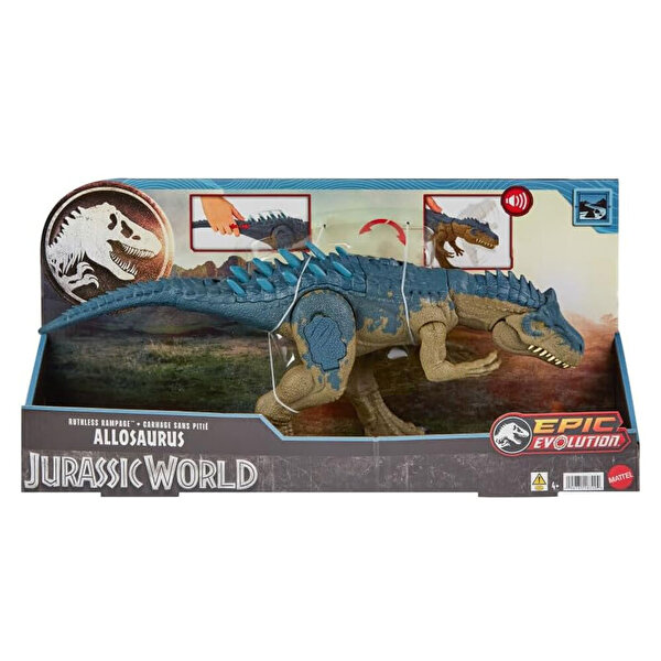 Jurassic World Süper Güçlü Allosaurus Figürü HRX50