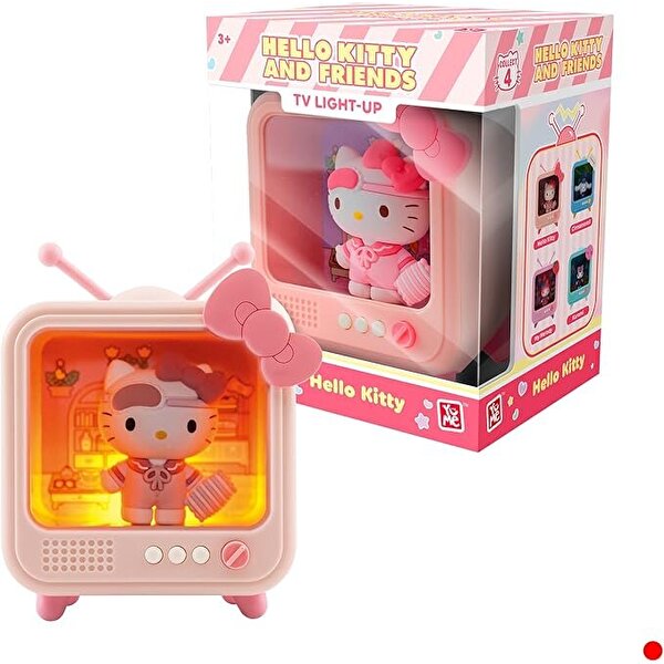 Yume Toys Hello Kitty And Friends Bedside Light TV Serisi Hello Kitty