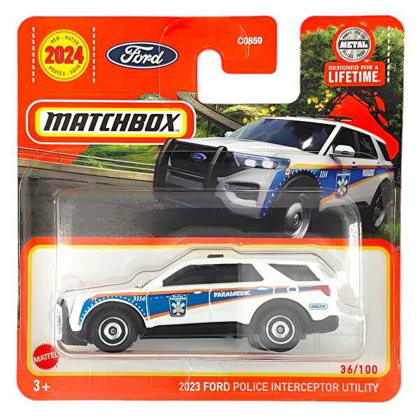 Matchbox Tekli Arabalar 2023 Ford Police Interceptor Utility HVN42