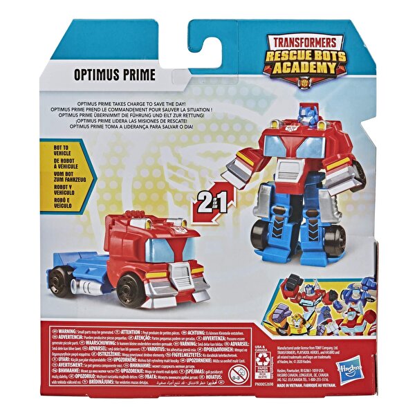 Transformers Rescue Bots Kahraman Takımı Figür Optimus Prime F0887